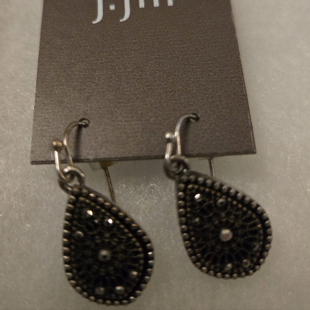 J. Jill Filigree Teardrop Earrings